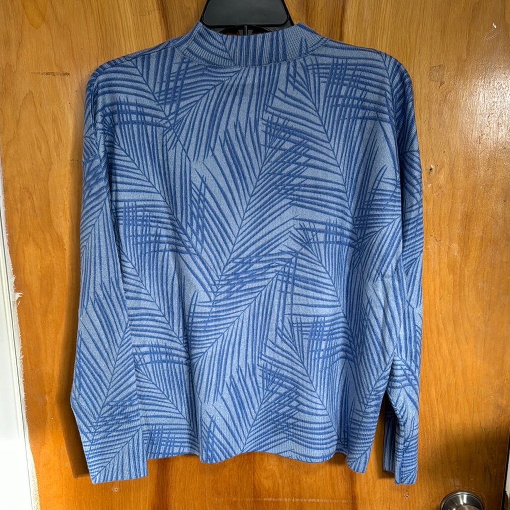 Blue Patterned Sweater - Picture 5 of 5